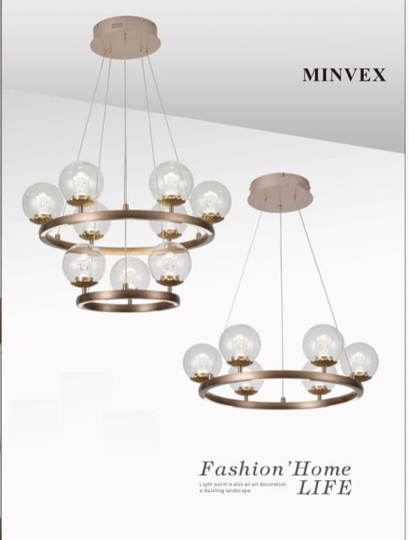 Minvex Modern LED Sarkıt Avize - Kahramanmaraş Hilal Avize