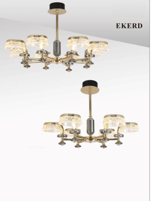 Ekerd Mimari LED Sarkıt Avize - Kahramanmaraş Hilal Avize