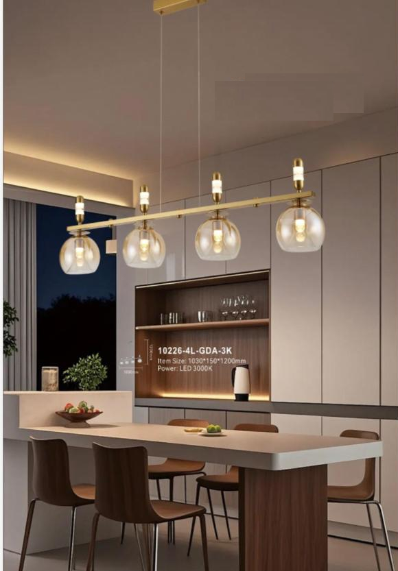 Dekoratif Modern LED Sarkıt Avize küçük görsel 2